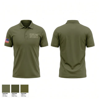Short Sleeve Performance Polo, Homeland Security Investigations, Police, Teamtime, Team time, sublimation, custom sports apparel, team uniforms, spirit wear, spiritwear, sports uniforms, custom shirts, team store, custom team store, fundraiser sports, apparel fundraiser