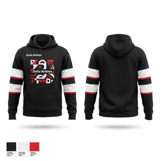 Hoodie, Delta Airlines, , Teamtime, Team time, sublimation, custom sports apparel, team uniforms, spirit wear, spiritwear, sports uniforms, custom shirts, team store, custom team store, fundraiser sports, apparel fundraiser