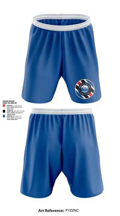 South Valley United 668271 Athletic Shorts With Pockets - 5