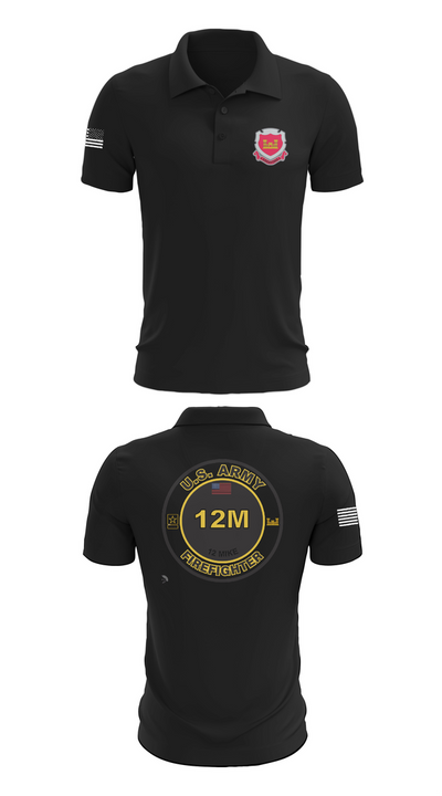 1153rd Firefighter Unit 94672135 Short Sleeve Performance Polo - 26