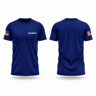 Short Sleeve Performance Shirt, San Mateo, Police, Teamtime, Team time, sublimation, custom sports apparel, team uniforms, spirit wear, spiritwear, sports uniforms, custom shirts, team store, custom team store, fundraiser sports, apparel fundraiser