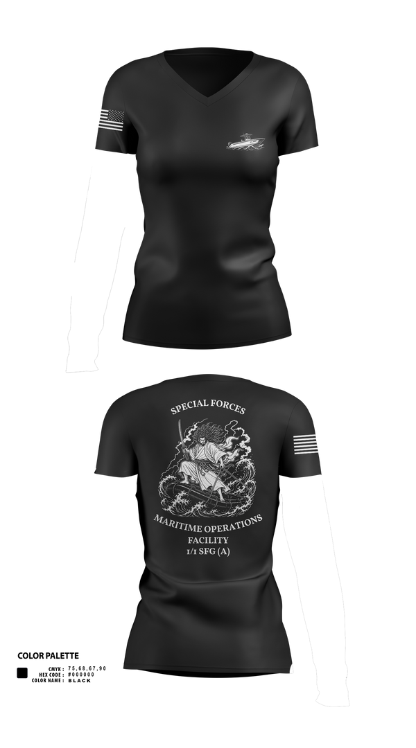 Womens Short Sleeve Vneck Shirt, MOF/MOPO, Army, Teamtime, Team time, sublimation, custom sports apparel, team uniforms, spirit wear, spiritwear, sports uniforms, custom shirts, team store, custom team store, fundraiser sports, apparel fundraiser