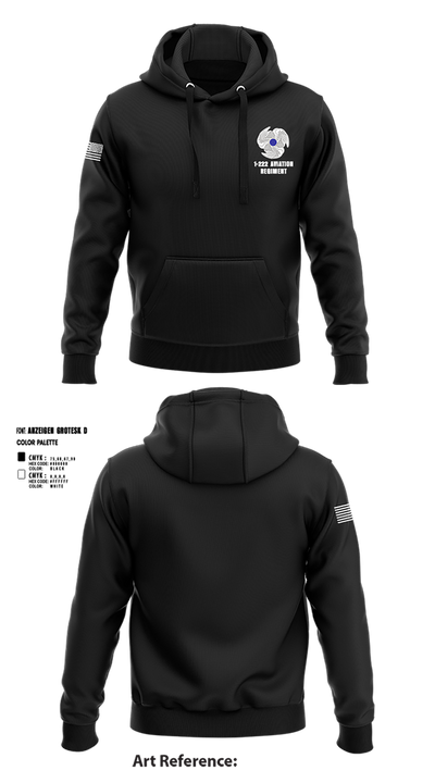 1-222 Aviation Regiment Hoodie - 6