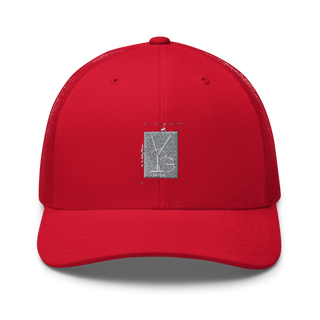 Y2GRANT 69219552 Retro Trucker Hat | Yupoong 6606