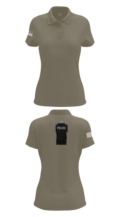 Nashville Police Department 22695418 Women's Short Sleeve Performance Polo  - 71