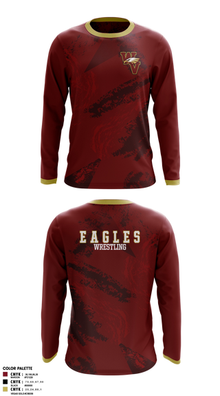 Long Sleeve Performance Shirt, West Valley, Wrestling, Teamtime, Team time, sublimation, custom sports apparel, team uniforms, spirit wear, spiritwear, sports uniforms, custom shirts, team store, custom team store, fundraiser sports, apparel fundraiser