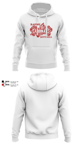 Hoodie, Raging Cardinals, Softball, Teamtime, Team time, sublimation, custom sports apparel, team uniforms, spirit wear, spiritwear, sports uniforms, custom shirts, team store, custom team store, fundraiser sports, apparel fundraiser
