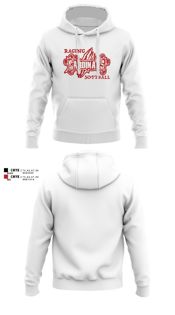 Hoodie, Raging Cardinals, Softball, Teamtime, Team time, sublimation, custom sports apparel, team uniforms, spirit wear, spiritwear, sports uniforms, custom shirts, team store, custom team store, fundraiser sports, apparel fundraiser