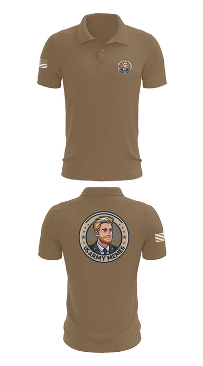 U.S Army memes 48956065 Short Sleeve Performance Polo - 7
