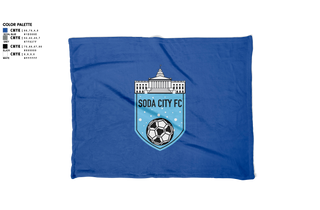 Blanket, Soda City FC, Men's Soccer, Teamtime, Team time, sublimation, custom sports apparel, team uniforms, spirit wear, spiritwear, sports uniforms, custom shirts, team store, custom team store, fundraiser sports, apparel fundraiser