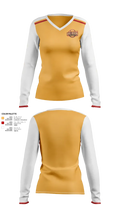 Big Boom 54905975 Women's Long Sleeve V-neck Shirt - 21