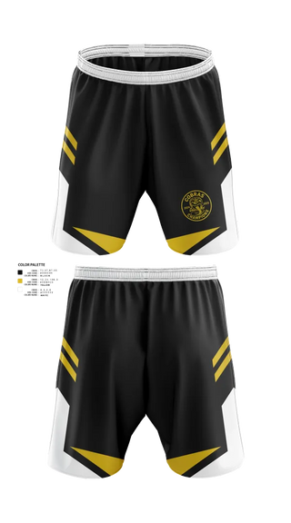 Athletic Shorts With Pockets, Cobras, Ice Hockey, Teamtime, Team time, sublimation, custom sports apparel, team uniforms, spirit wear, spiritwear, sports uniforms, custom shirts, team store, custom team store, fundraiser sports, apparel fundraiser