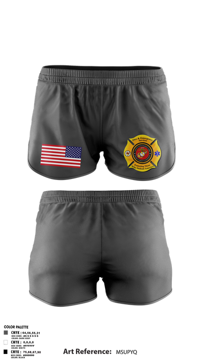 Marine Corps Mountain Warfare Training Center Fire Department 41101347 Ranger Panties - 1