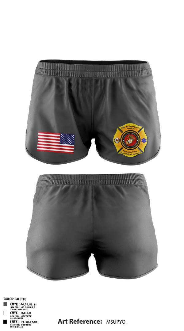 Ranger Panties, Marine Corps Mountain Warfare Training Center Fire Department, , Teamtime, Team time, sublimation, custom sports apparel, team uniforms, spirit wear, spiritwear, sports uniforms, custom shirts, team store, custom team store, fundraiser sports, apparel fundraiser