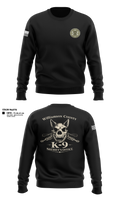 Williamson County K-9 Unit 61975120 Crew Neck Sweatshirt - 13