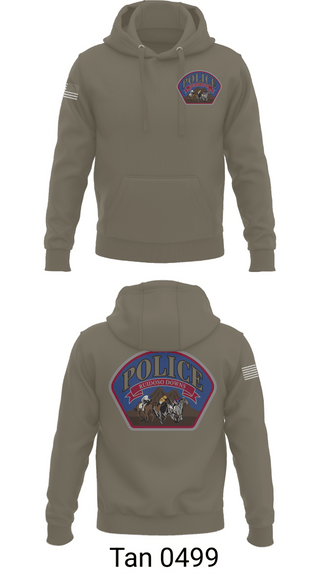 Hoodie, Ruidoso Downs Police, Police, Teamtime, Team time, sublimation, custom sports apparel, team uniforms, spirit wear, spiritwear, sports uniforms, custom shirts, team store, custom team store, fundraiser sports, apparel fundraiser