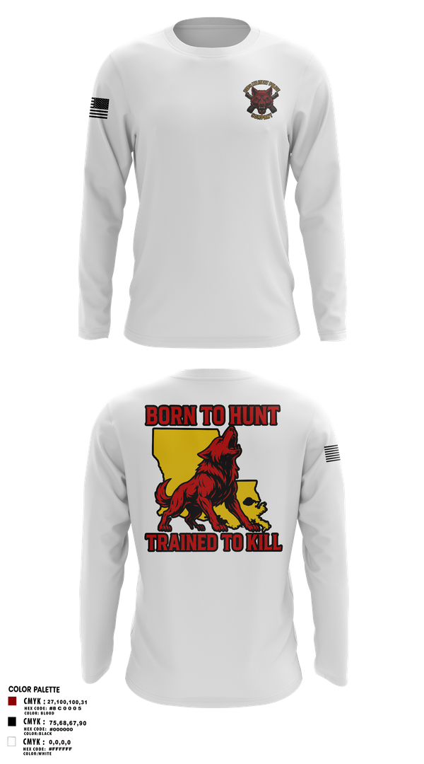 Long Sleeve Performance Shirt, 239th Military Police Company, , Teamtime, Team time, sublimation, custom sports apparel, team uniforms, spirit wear, spiritwear, sports uniforms, custom shirts, team store, custom team store, fundraiser sports, apparel fundraiser