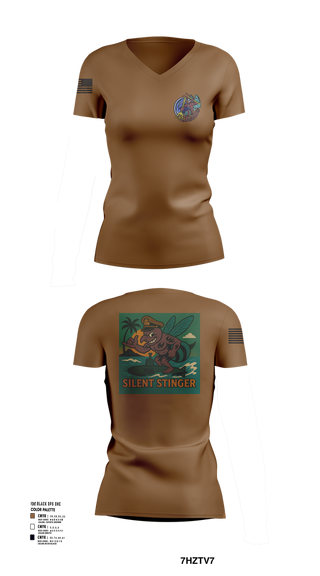 Womens Short Sleeve Vneck Shirt, USS CHARLOTTE SSN 766, Navy, Teamtime, Team time, sublimation, custom sports apparel, team uniforms, spirit wear, spiritwear, sports uniforms, custom shirts, team store, custom team store, fundraiser sports, apparel fundraiser