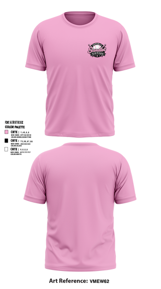 Short Sleeve Performance Shirt, Republic Sandlot Sisters, Softball, Teamtime, Team time, sublimation, custom sports apparel, team uniforms, spirit wear, spiritwear, sports uniforms, custom shirts, team store, custom team store, fundraiser sports, apparel fundraiser