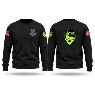 Crew Neck Sweatshirt, National Park Service, Police, Teamtime, Team time, sublimation, custom sports apparel, team uniforms, spirit wear, spiritwear, sports uniforms, custom shirts, team store, custom team store, fundraiser sports, apparel fundraiser