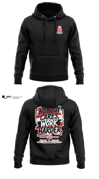 Hoodie, King & Iron, , Teamtime, Team time, sublimation, custom sports apparel, team uniforms, spirit wear, spiritwear, sports uniforms, custom shirts, team store, custom team store, fundraiser sports, apparel fundraiser