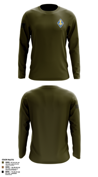 Long Sleeve Performance Shirt, USAICOE, Army, Teamtime, Team time, sublimation, custom sports apparel, team uniforms, spirit wear, spiritwear, sports uniforms, custom shirts, team store, custom team store, fundraiser sports, apparel fundraiser