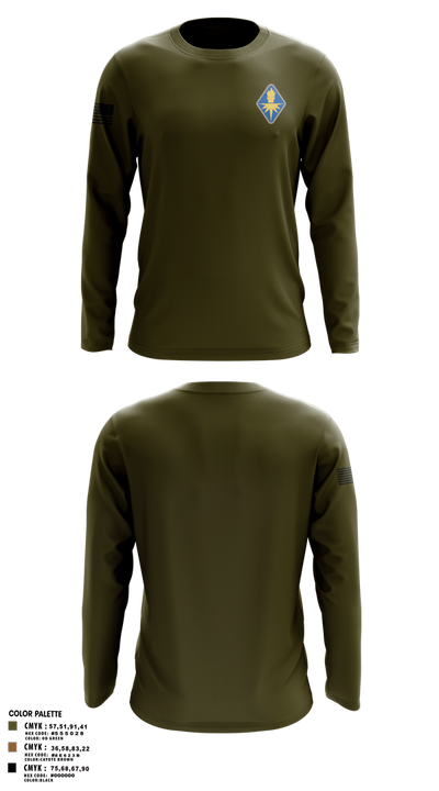 USAICOE 15573952 Long Sleeve Performance Shirt 1