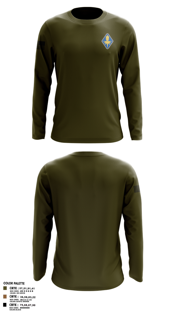 Long Sleeve Performance Shirt, USAICOE, Army, Teamtime, Team time, sublimation, custom sports apparel, team uniforms, spirit wear, spiritwear, sports uniforms, custom shirts, team store, custom team store, fundraiser sports, apparel fundraiser