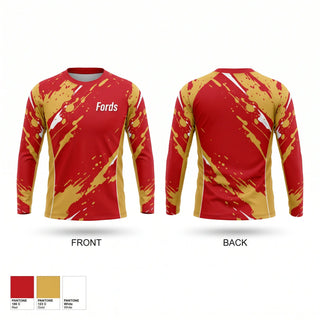 Long Sleeve Performance Shirt, Fords, Women's Basketball, Teamtime, Team time, sublimation, custom sports apparel, team uniforms, spirit wear, spiritwear, sports uniforms, custom shirts, team store, custom team store, fundraiser sports, apparel fundraiser