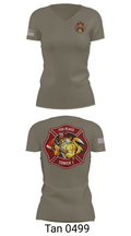 Pageland fire department 48846190 Women's Short Sleeve V-neck Shirt - 6