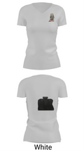 Lynn County Sheriff’s Office 91119457 Women's Short Sleeve V-neck Shirt - 12