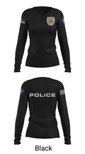 Vincennes Police Department 76255219 Women's Long Sleeve V-neck Shirt - 35