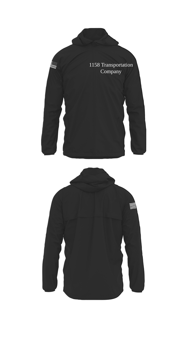 Windbreaker, 1158 Transportation Company, Army, Teamtime, Team time, sublimation, custom sports apparel, team uniforms, spirit wear, spiritwear, sports uniforms, custom shirts, team store, custom team store, fundraiser sports, apparel fundraiser