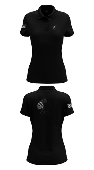 Womens Short Sleeve Performance Polo, LRAFB Chiefs Group, , Teamtime, Team time, sublimation, custom sports apparel, team uniforms, spirit wear, spiritwear, sports uniforms, custom shirts, team store, custom team store, fundraiser sports, apparel fundraiser