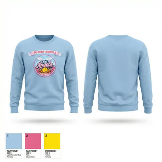 Crew Neck Sweatshirt, Dirt Angels, Softball, Teamtime, Team time, sublimation, custom sports apparel, team uniforms, spirit wear, spiritwear, sports uniforms, custom shirts, team store, custom team store, fundraiser sports, apparel fundraiser