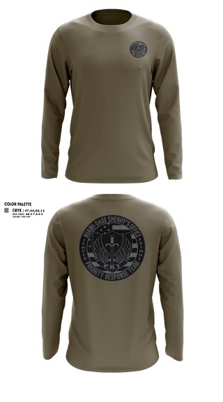 Long Sleeve Performance Shirt, Priority Response Team, Police, Teamtime, Team time, sublimation, custom sports apparel, team uniforms, spirit wear, spiritwear, sports uniforms, custom shirts, team store, custom team store, fundraiser sports, apparel fundraiser