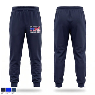 Sweatpants, La County Fire Search Dogs, Fire Department, Teamtime, Team time, sublimation, custom sports apparel, team uniforms, spirit wear, spiritwear, sports uniforms, custom shirts, team store, custom team store, fundraiser sports, apparel fundraiser