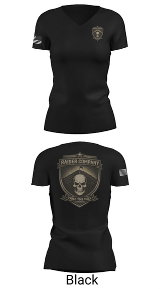Womens Short Sleeve Vneck Shirt, Army ROTC, Army, Teamtime, Team time, sublimation, custom sports apparel, team uniforms, spirit wear, spiritwear, sports uniforms, custom shirts, team store, custom team store, fundraiser sports, apparel fundraiser