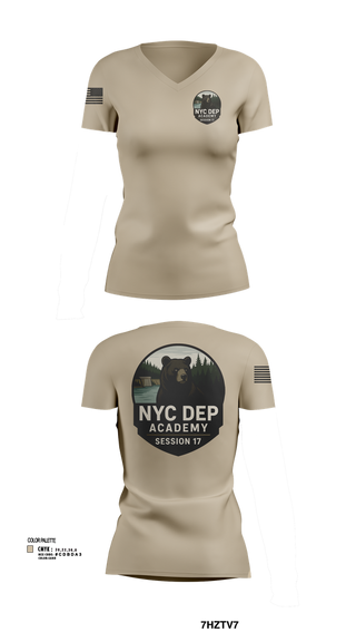 Womens Short Sleeve Vneck Shirt, Session 17 academy class, Police, Teamtime, Team time, sublimation, custom sports apparel, team uniforms, spirit wear, spiritwear, sports uniforms, custom shirts, team store, custom team store, fundraiser sports, apparel fundraiser