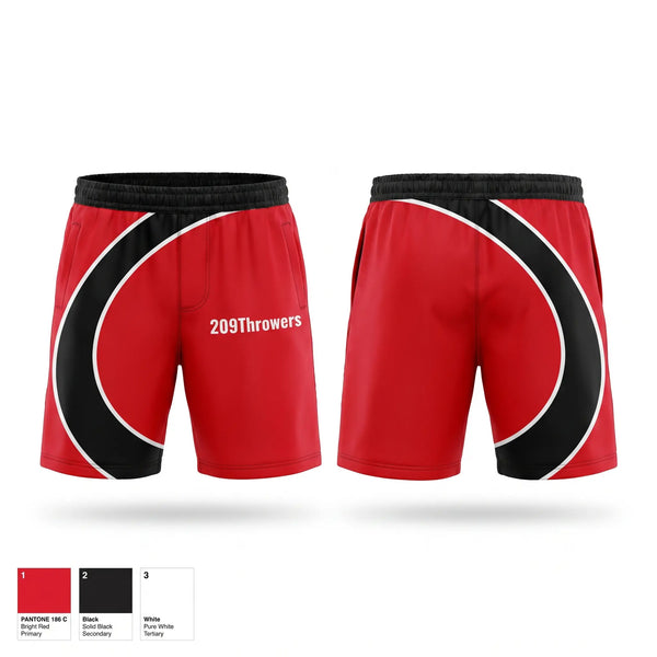 Athletic Shorts With Pockets, 209Throwers, Track & Field, Teamtime, Team time, sublimation, custom sports apparel, team uniforms, spirit wear, spiritwear, sports uniforms, custom shirts, team store, custom team store, fundraiser sports, apparel fundraiser