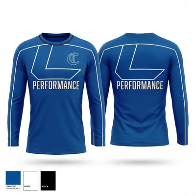Charlotte Christian School Track & Field 30941543 Long Sleeve Performance Shirt 1