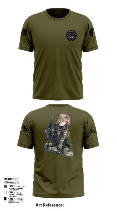 The House of Wolves 15600458 Short Sleeve Performance Shirt - 23