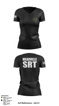 Meadville SRT 57594124 Women's Short Sleeve V-neck Shirt - 12