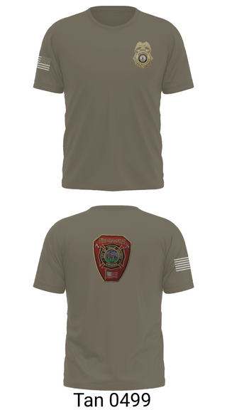Short Sleeve Performance Shirt, Falls Church Fire Marshal, Fire Department, Teamtime, Team time, sublimation, custom sports apparel, team uniforms, spirit wear, spiritwear, sports uniforms, custom shirts, team store, custom team store, fundraiser sports, apparel fundraiser