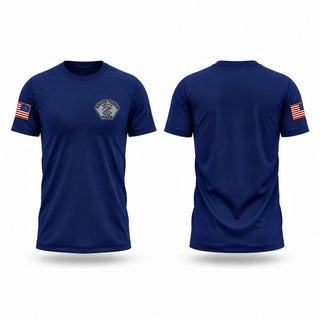 Old School Cotton Feel Shirt, Bonne Terre PD, Police, Teamtime, Team time, sublimation, custom sports apparel, team uniforms, spirit wear, spiritwear, sports uniforms, custom shirts, team store, custom team store, fundraiser sports, apparel fundraiser