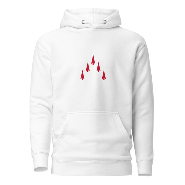 Unisex Hoodie - 1 - White