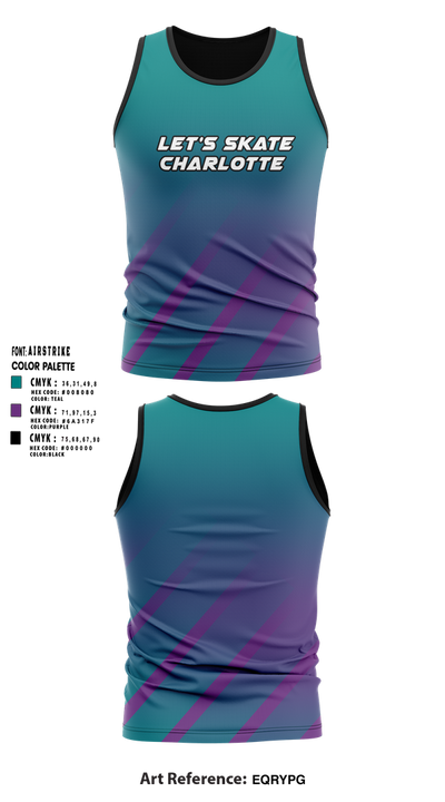 Let’s Skate Charlotte 59434980 Tank Top - 1