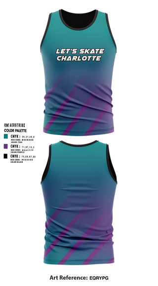 Tank Top, Let’s Skate Charlotte, Cross Country, Teamtime, Team time, sublimation, custom sports apparel, team uniforms, spirit wear, spiritwear, sports uniforms, custom shirts, team store, custom team store, fundraiser sports, apparel fundraiser