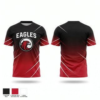 Short Sleeve Performance Shirt, Eagles, Cheer, Teamtime, Team time, sublimation, custom sports apparel, team uniforms, spirit wear, spiritwear, sports uniforms, custom shirts, team store, custom team store, fundraiser sports, apparel fundraiser