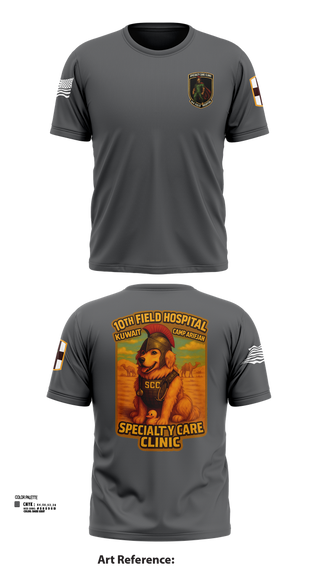 Short Sleeve Performance Shirt, SCC 10th Field Hospital, , Teamtime, Team time, sublimation, custom sports apparel, team uniforms, spirit wear, spiritwear, sports uniforms, custom shirts, team store, custom team store, fundraiser sports, apparel fundraiser